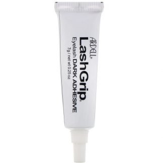 Ardell, ラッシュグリップ、ストリップ付けまつ毛用、粘着剤ダーク、7g