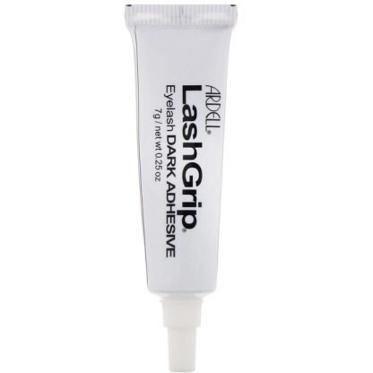 Ardell, ラッシュグリップ、ストリップ付けまつ毛用、粘着剤ダーク、7g