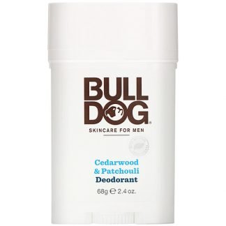 Bulldog Skincare For Men, シダーウッド・パチョリデオドラント、2.4 oz (68 g)