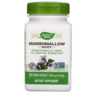 Nature's Way, マシュマロルート、480 mg、100ベジカプセルベジカプセル