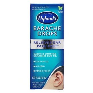 Hyland's, 耳痛ドロップ、 0.33 fl oz (10 ml)