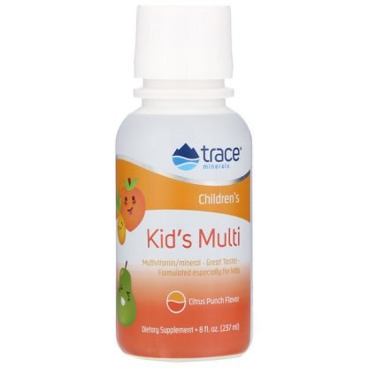 Trace Minerals Research, キッズマルチ、シトラスパンチ、237ml（8fl oz）