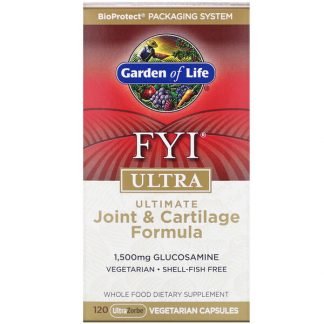 Garden of Life, FYI Ultra, Ultimate Joint & Cartilage Formula, 120 UltraZorbe Vegetarian Capsules