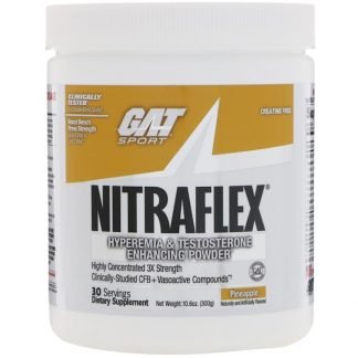 GAT, ナイトラフレックス、 パイナップル、 10.6 oz (300 g)