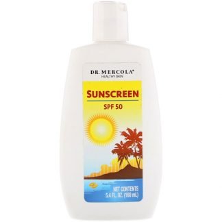 Dr. Mercola, Healthy Skin, Sunscreen, SPF 50, 5.4 fl oz (160 g)