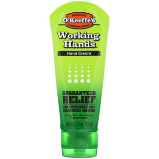 O'Keeffe's, ワーキングハンド、 ハンドクリーム、 無香、 3 oz (85 g)