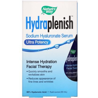 Nature's Way, ハイドラプレニッシュ、ナトリウムヒアルロン酸セラム、超強力、1 fl oz (30 ml)