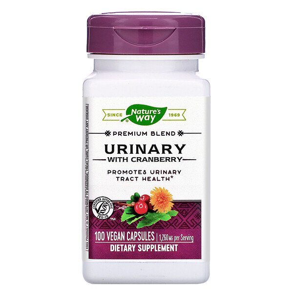 Nature's Way, Urinary with Cranberry, 1,260 mg, 100 Vegan Capsules