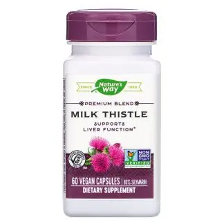 Nature's Way, Milk Thistle, 60 Vegan Capsules