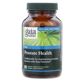 Gaia Herbs, プロステートヘルス、植物性液体カプセル120粒