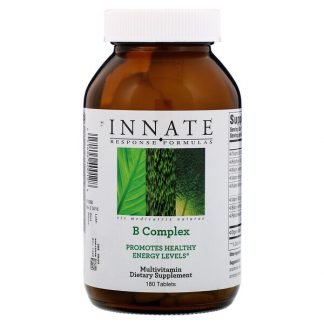 Innate Response Formulas, Bコンプレックス、タブレット180錠