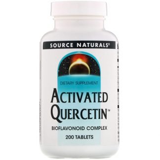 Source Naturals, 活性化したケルセチン, 200錠