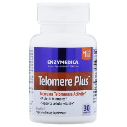 Enzymedica, Telomere Plus（テロメアプラス）、カプセル30粒