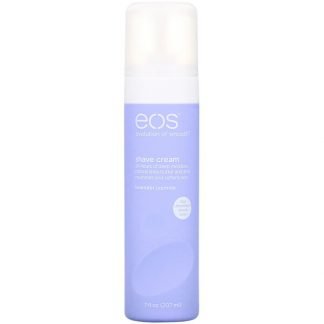 EOS, シェイビングクリーム、ラベンダー・ジャスミン、207ml