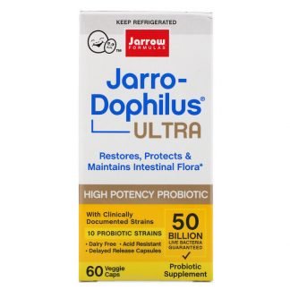 Jarrow Formulas, Jarro-Dophilus Ultra, 60 Veggie Caps (Ice)