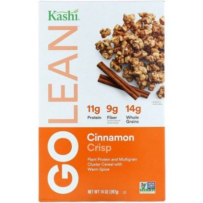 Kashi, ゴーリーンクリスプ、 自然な甘みのマルチグレインクラスターシリアル 、 シナモンクランブル、 14オンス (397 g)