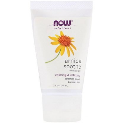Now Foods, ソリューションズ、アルニカスージングマッサージジェル、59ml