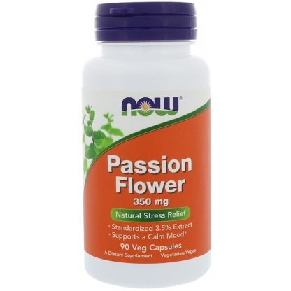 Now Foods, トケイソウ、35mg, 90植物カプセル