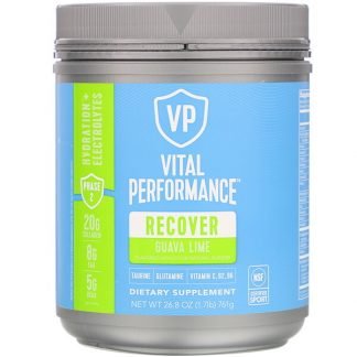 Vital Proteins, Vital Performance, Recover, Guava Lime, 26.8 oz (761 g)