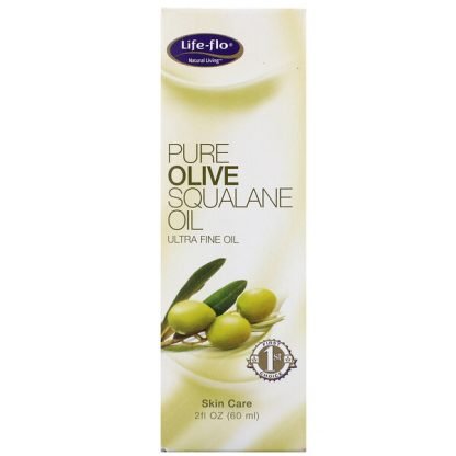 Life-flo, ピュアオリーブスクワランオイル、60ml（2fl oz）