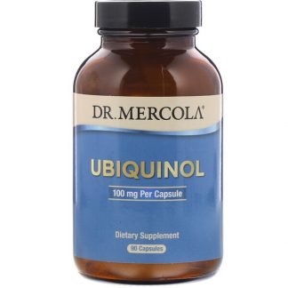 Dr. Mercola, ユビキノール、100mg、カプセル90粒