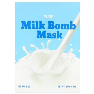 G9skin, ピュア・ミルクボムマスク、5枚、各21 ml