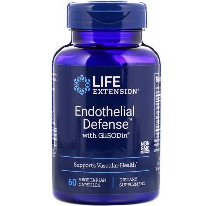 Life Extension, GliSODin（メロングリソディン）配合エンドセリアルディフェンス、植物性カプセル60粒