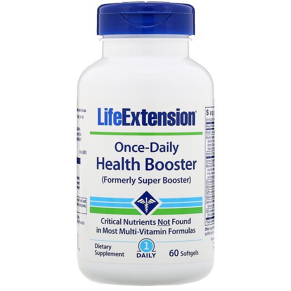 Life Extension, Once-Daily Health Booster, 60 Softgels (Discontinued Item)