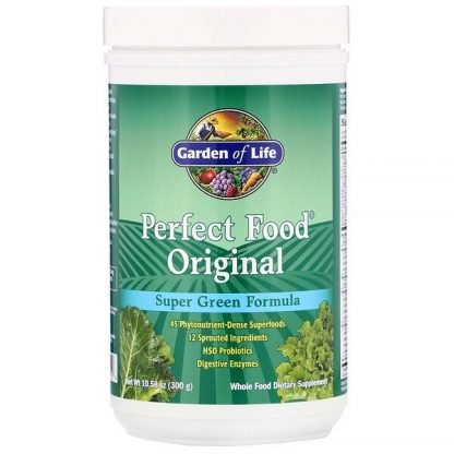 Garden of Life, パーフェクトフード・オリジナル, スーパーグリーン・フォーミュラ, 10.58 オンス (300 g)