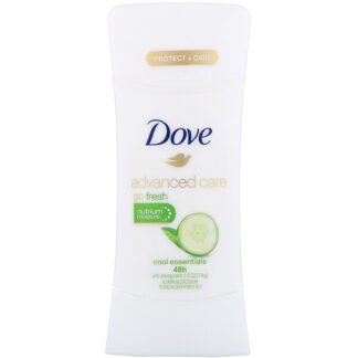 Dove, アドバンストケア、ゴーフレッシュ、制汗消臭剤、クールエッセンシャル、74g