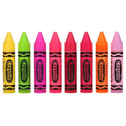 Lip Smacker, Crayola（クレヨラ）、リップバーム、パーティーパック、8本入り、各4.0g（0.14オンス）