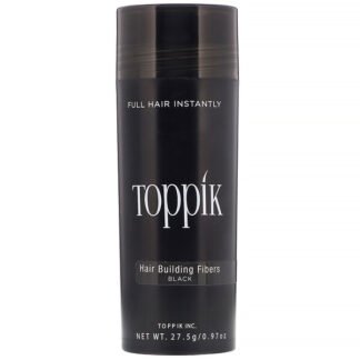 Toppik, ヘアビルディングファイバー、ブラック、27.5 g