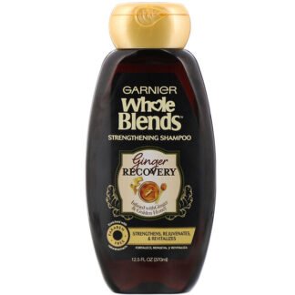 Garnier, ホールブレンズ、ストレングスニングシャンプー、ジンジャーリカバリー、370 ml(12.5 fl oz)