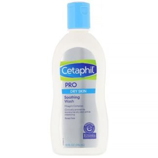 Cetaphil, プロ、スージング ウォッシュ、ドライスキン、10液量オンス(296 ml)