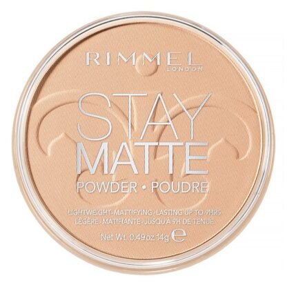 Rimmel London, ステイマットプレスパウダー、軽量マット、004サンドストーム (Rimmel)、0.49オンス (14g)