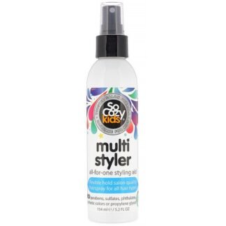 SoCozy, キッズ、マルチスタイラー、オールフォーワンスタイリングエイド、すべての髪質、154 ml（5.2 fl oz）