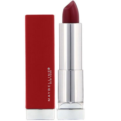 Maybelline, カラーセンセーショナル、メイド・フォー・オール・リップスティック、プラムフォーミー388、0.15オンス(4.2 g)