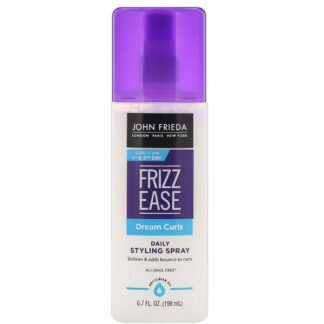 John Frieda, フリッツイーズ、ドリームカール、デイリースタイリングスプレー、198ml