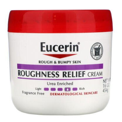 Eucerin, ラフネスリリーフクリーム、無香料、454g（16オンス）