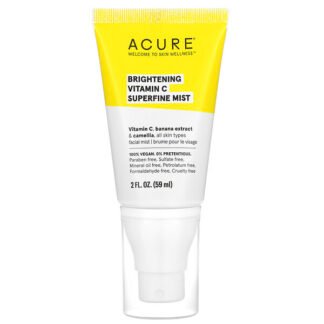 Acure, ブライトニング ビタミンC スーパーファインミスト、59ml（2液量オンス）
