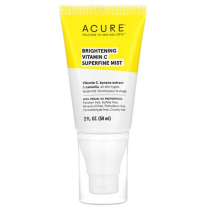 Acure, ブライトニング ビタミンC スーパーファインミスト、59ml（2液量オンス）