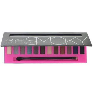 L.A. Girl, ビューティーブリック、スモーキーアイシャドウパレット(12 g)