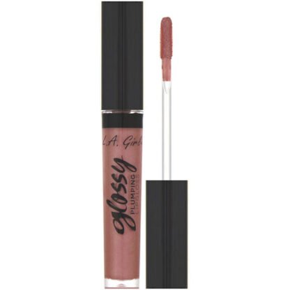 L.A. Girl, グロッシィプランピングリップグロス、プラッシュ、約5 mL（0.17液量オンス）