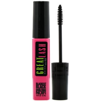 Maybelline, グレートラッシュ、マスカラ、100ブラッケストブラック、12.7 ml
