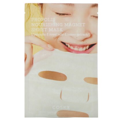 Cosrx, Full Fit, Propolis Nourishing Magnet Sheet Mask, 1 Sheet, 0.71 fl oz (21 ml)