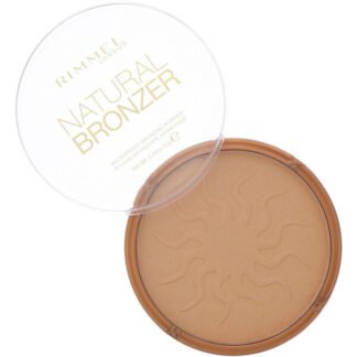 Rimmel London, ナチュラルブロンザー、ウォータープルーフ ブロンジングパウダー、021サンライト (Rimmel)、0.49オンス (14g)