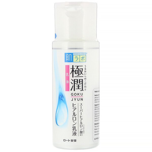 Rohto, 肌ラボ、極潤乳液、140 ml(4.7 fl oz)