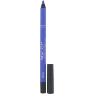 L'Oreal, インファイブル プロラスト防水ペンシルアイライナー、960 コバルトブルー、1.2g