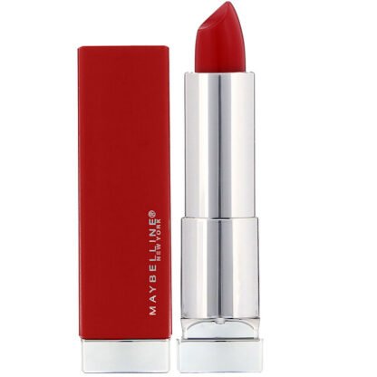 Maybelline, カラーセンセーショナル、メイド・フォー・オール・リップスティック、ルビーフォーミー385、0.15オンス(4.2 g)