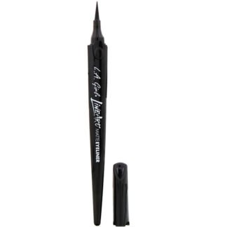 L.A. Girl, ラインアートマットアイライナーペン、インテンスブラック(0.4 ml)